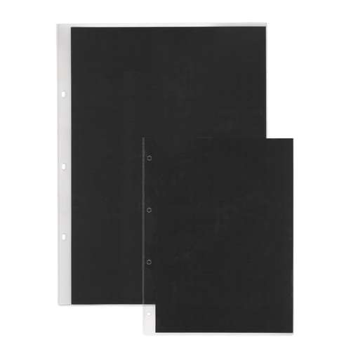 PRAT | Clear Plastic Sleeves — with inserts 