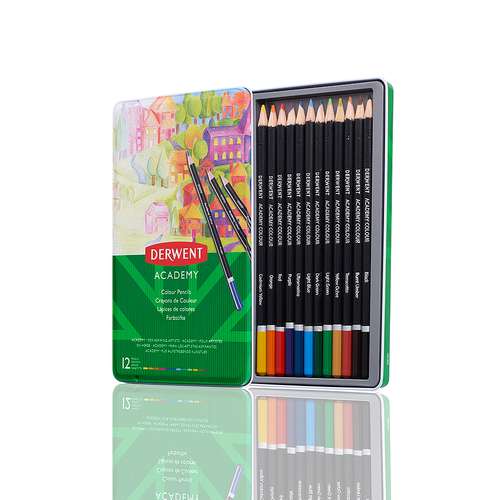 Derwent Academy Coloured Pencil Sets 