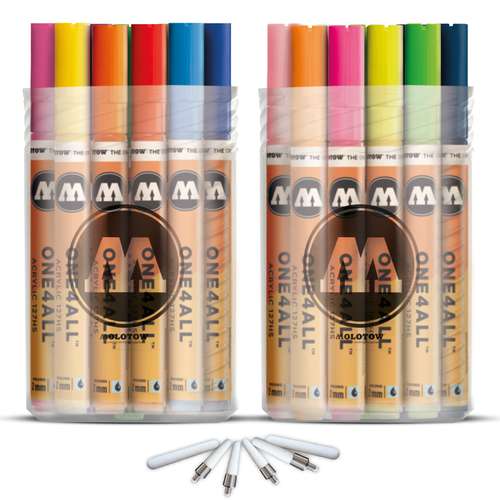 MOLOTOW™ | One4All 127HS Complete Kit — 40 markers + spare tips 