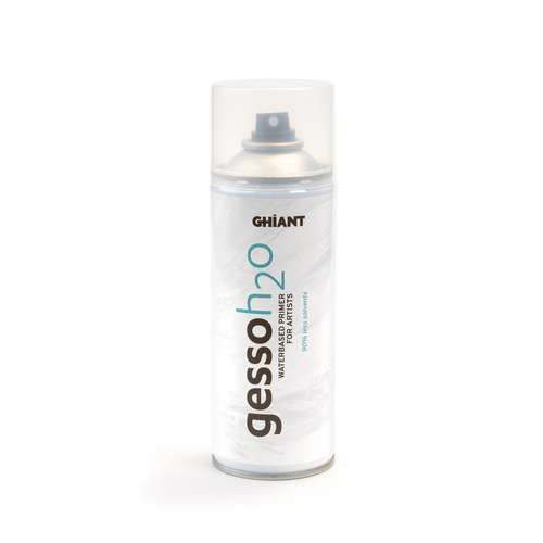GHIANT | gesso h20 Waterbased Primer — 400 ml spray cans 