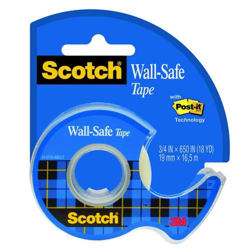 3M Scotch Wall-Safe Adhesive Tape 