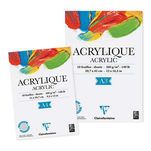 Clairefontaine Acrylic Painting Pads 