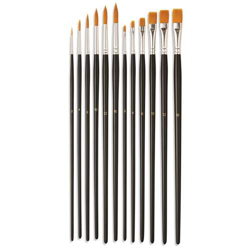 I LOVE ART | Acrylic Brush Set — 12 brushes 