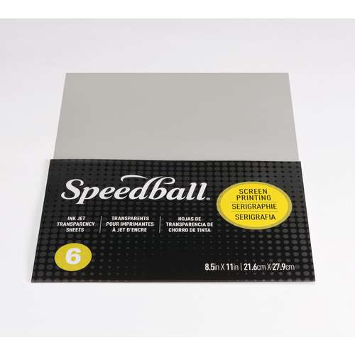Speedball® | Screen Printing Ink Jet Transparency Sheets 