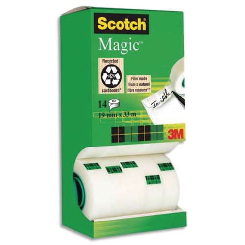 3M™ | Scotch® Magic Adhesive Tape Pack — 14 rolls 