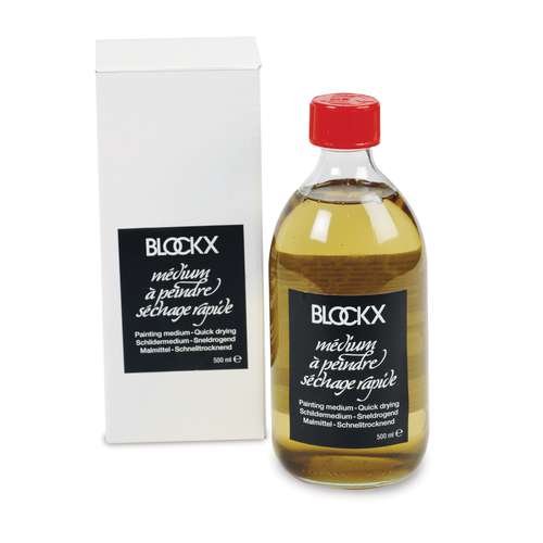 BLOCKX | Quick-drying painting medium — bottles 