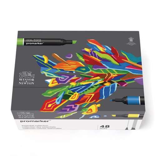 Winsor & Newton Pro Marker 48 Pen Set 