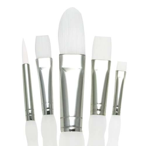 Royal & Langnickel® | SOFT-GRIP™ Mixed Brush Set — 5 brushes 