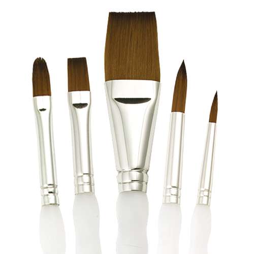 Royal & Langnickel® | SOFT-GRIP™ Stroke Brush Set — 5 brushes 