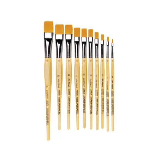 Da Vinci Series 304 Junior Flat Synthetic Brushes 