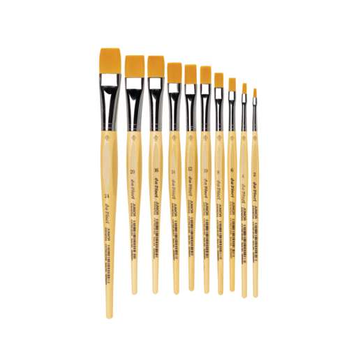 da Vinci | JUNIOR SYNTHETICS Flat brushes — series 304 