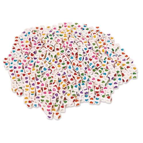 O'color | Heart Cube Beads — pack of 1000 