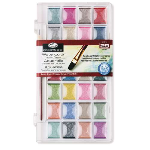 Royal & Langnickel® | essentials™ Watercolour Artist Cakes Set — 28 pans 