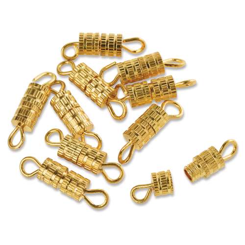 O'color | Gold Coloured Chain Clasps — pack of 20 
