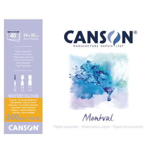 Canson Montval NOT Watercolour Paper 