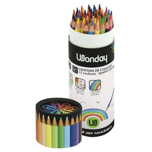 Wonday | Coloured Pencil Set — 48 pencils 