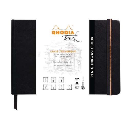 RHODIA® | Touch Pen & Inkwash Books — hardcover 