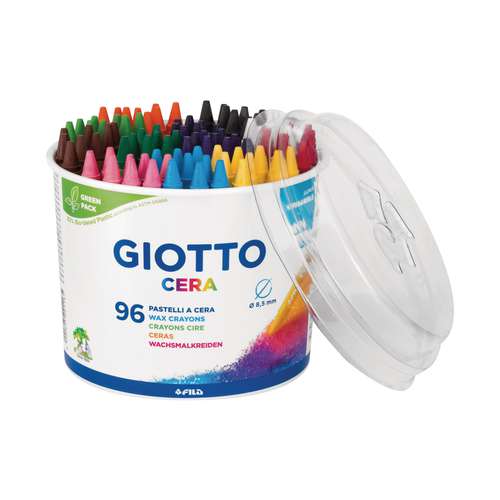 Giotto Cera Wax Crayon Large Set 