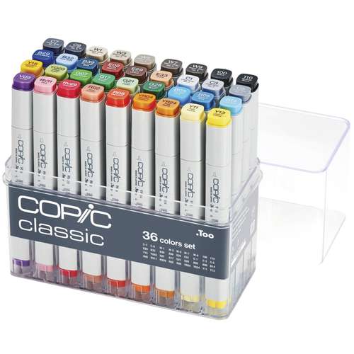 COPIC® | classic marker set A — 36 markers 