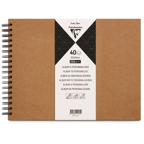 Clairefontaine Kraft Paper Sketchbook 