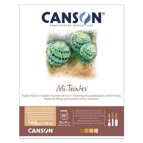 CANSON® | Mi-Teintes® — Drawing & Pastel Paper pads 