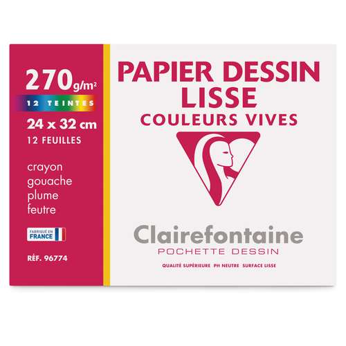Clairefontaine Maya Drawing Paper Pack 