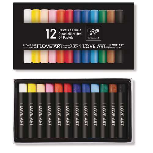 I LOVE ART | Oil Pastel Sets — ideal for students 
