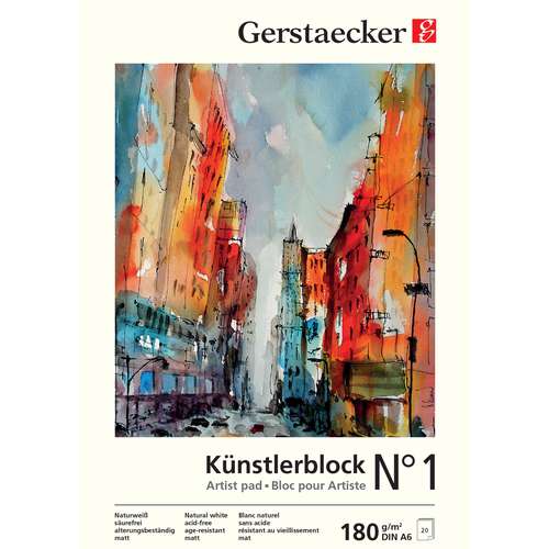 Gerstaecker | Artist Pad N° 1 — 180 gsm 