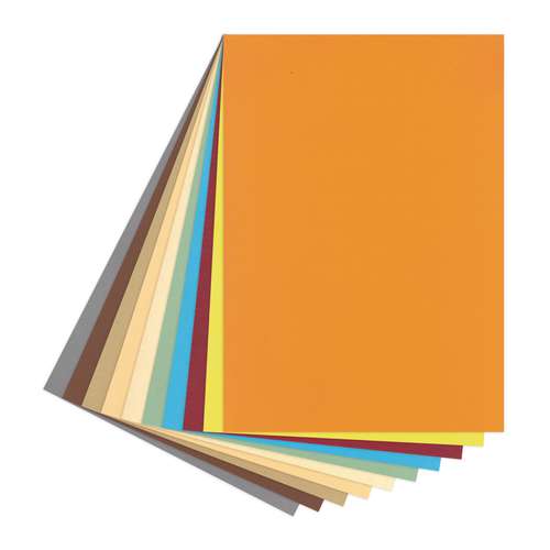 Coloured Paper Assortment — 50 sheets 