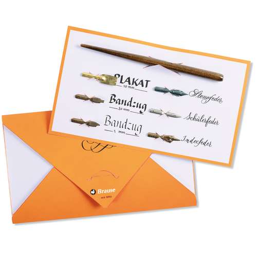 Brause Writing and Calligraphy Pen and Nib Set 