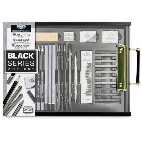 Royal & Langnickel Essential Sketching Art Black Series Set 4102 