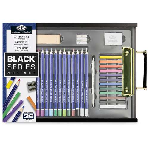 Royal & Langnickel Essential Drawing Art Black Series Set 4103 