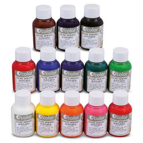 O'color | Acrylic Inks — 60 ml bottles 