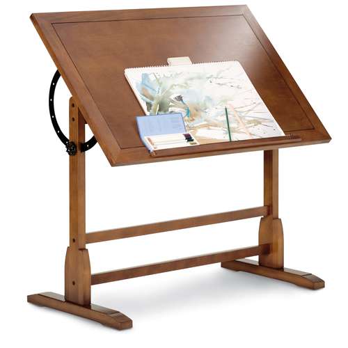 Table dessin en bois Vintage Studio Design
