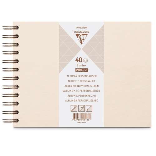 Clairefontaine Ivory Albums to Personalise 