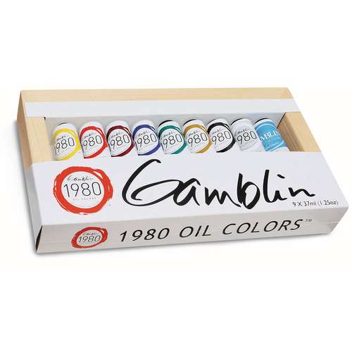 Gamblin 1980 Oil Colour Set 
