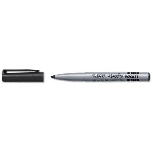 BIC® | Marking™ POCKET Permanent Marker — black ink 