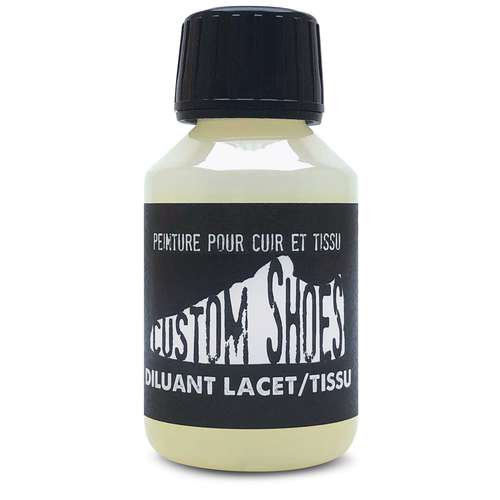 Custom Shoes Laces / Fabric Paint Thinner 