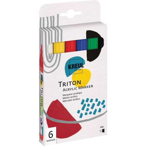 KREUL | TRITON ACRYLIC MARKER — set of 6 