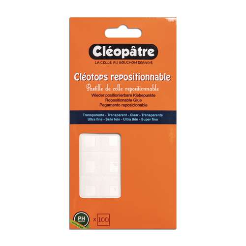Cléopâtre | Cléotops Sticky Pads — repositionable 
