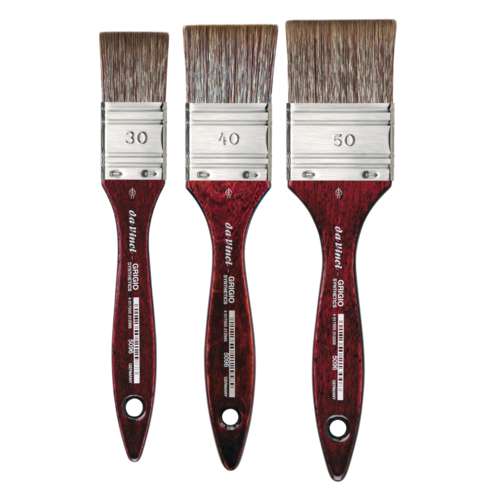 Da Vinci Grigio Series 5096 Wide Synthetic Brushes 