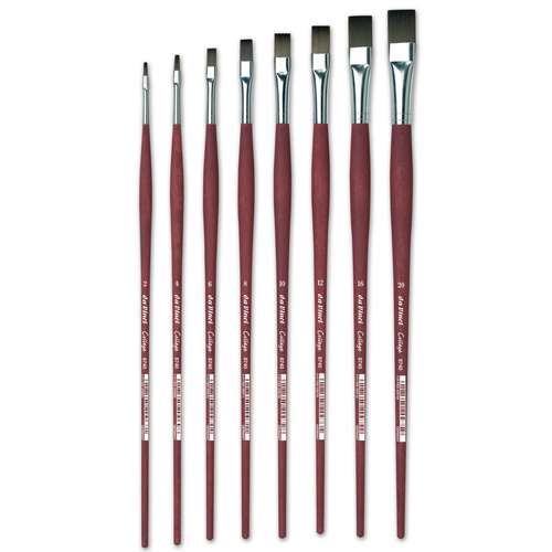 da Vinci | COLLEGE® brushes — Series 8740 ○ flat ○ synthetic hair 