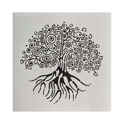 POWERTEX® | Stencil — Tree of Life 