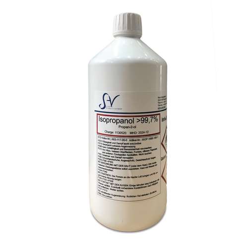 Isopropanol 99.7 % — 1 litre bottles 