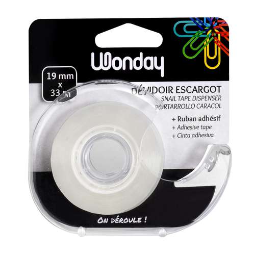 Wonday Snail Tape Dispenser + Roll 