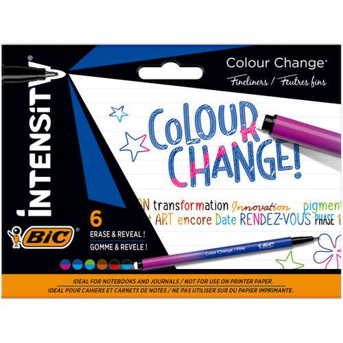 Bic Intensity Colour Change Fineliner Set 