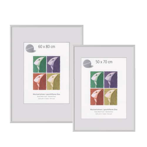 Gerstaecker | Narrow Aluminium Clip Frames — with polystyrene glass 