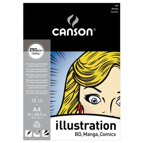 CANSON® | Illustration Paper — pure white 