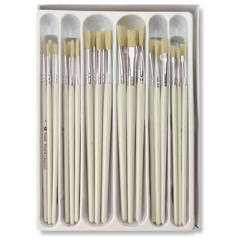 Royal & Langnickel® | CLASSROOM VALUE PACKS™ Bristle Brushes — pack of 30 