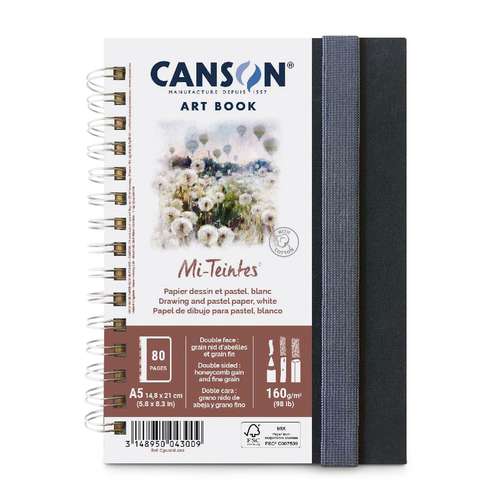 CANSON® | Mi-Teintes® ART BOOK — 160 gsm 